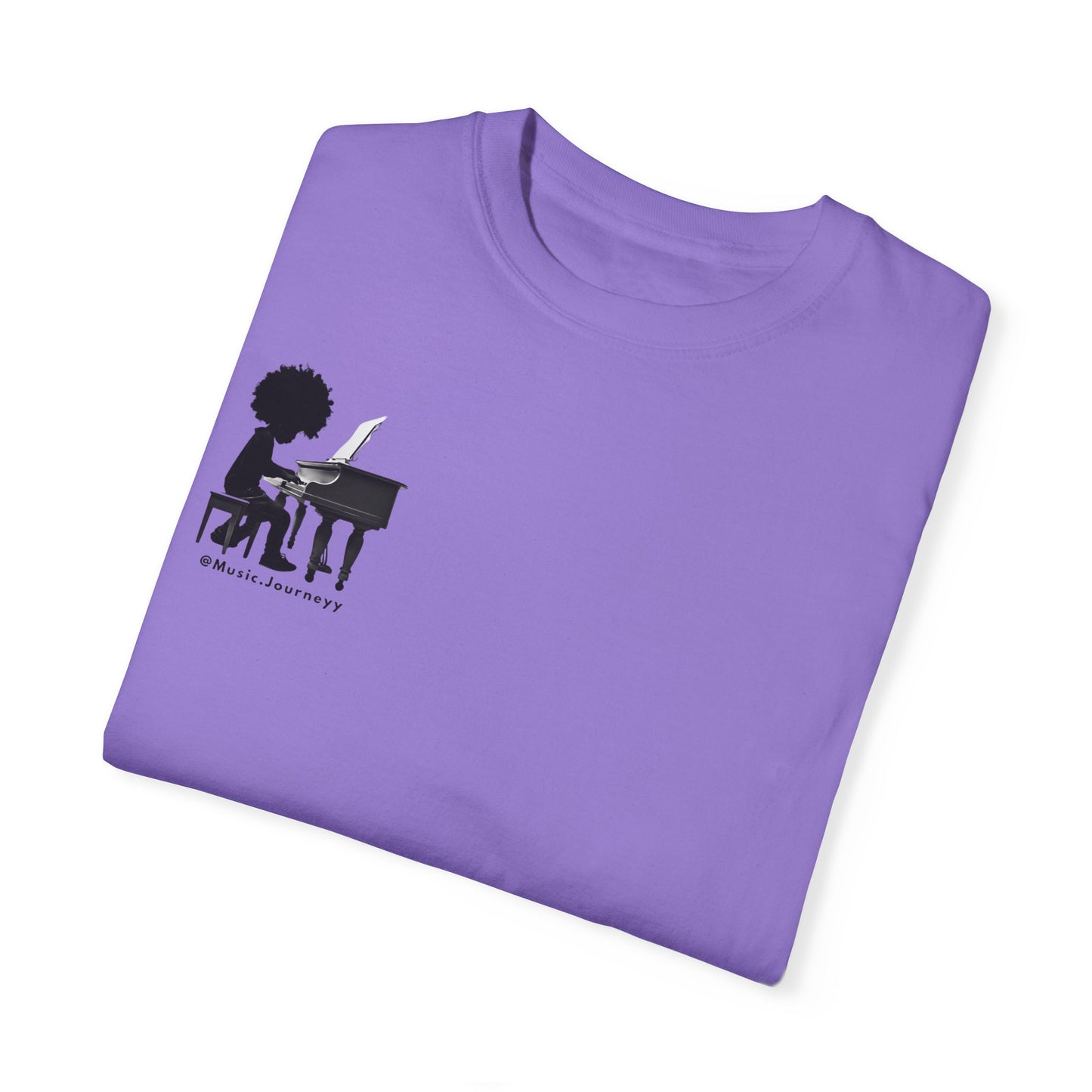 Musical Vibes Unisex Garment-Dyed T-Shirt - Perfect for Musicians & Music Lovers