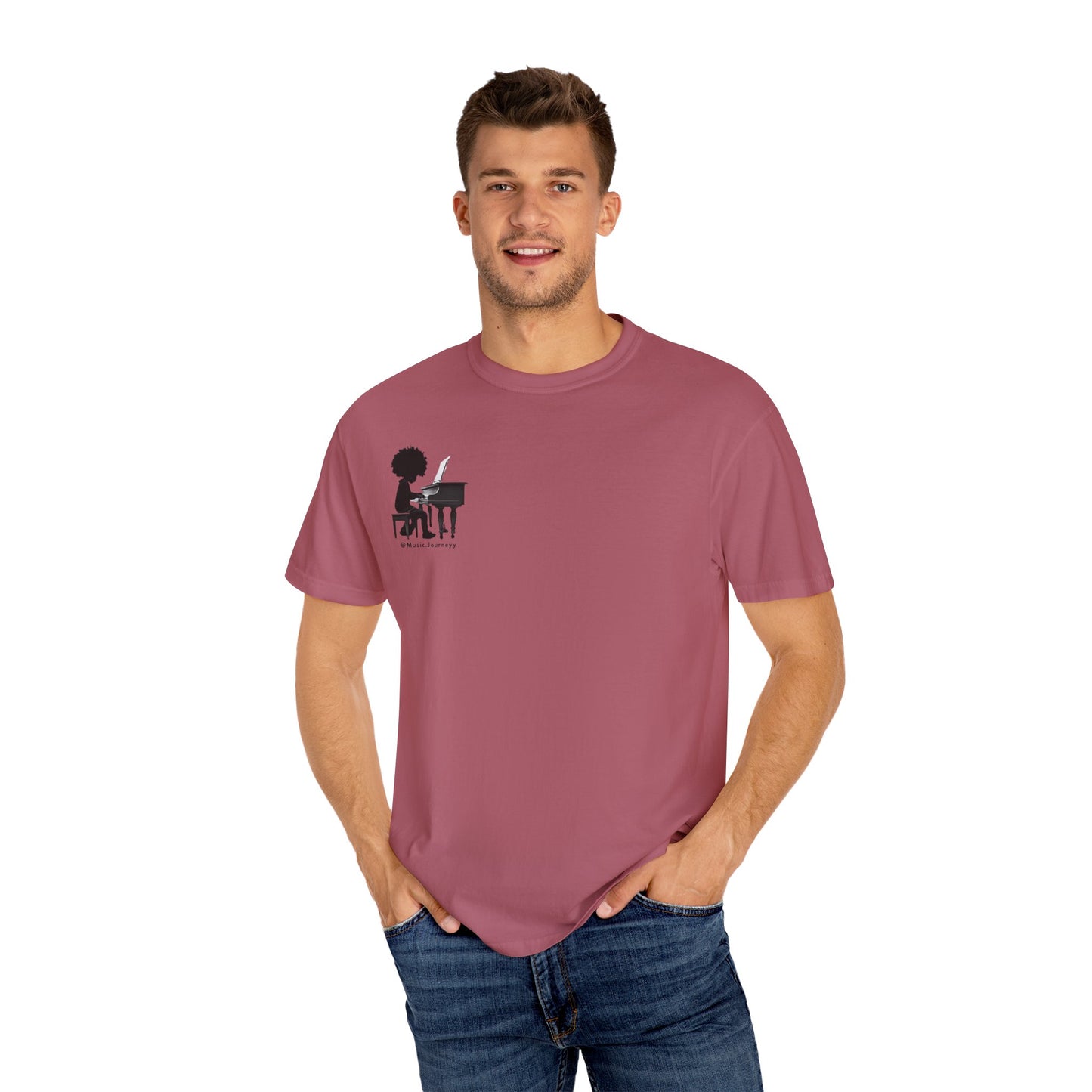 Musical Vibes Unisex Garment-Dyed T-Shirt - Perfect for Musicians & Music Lovers