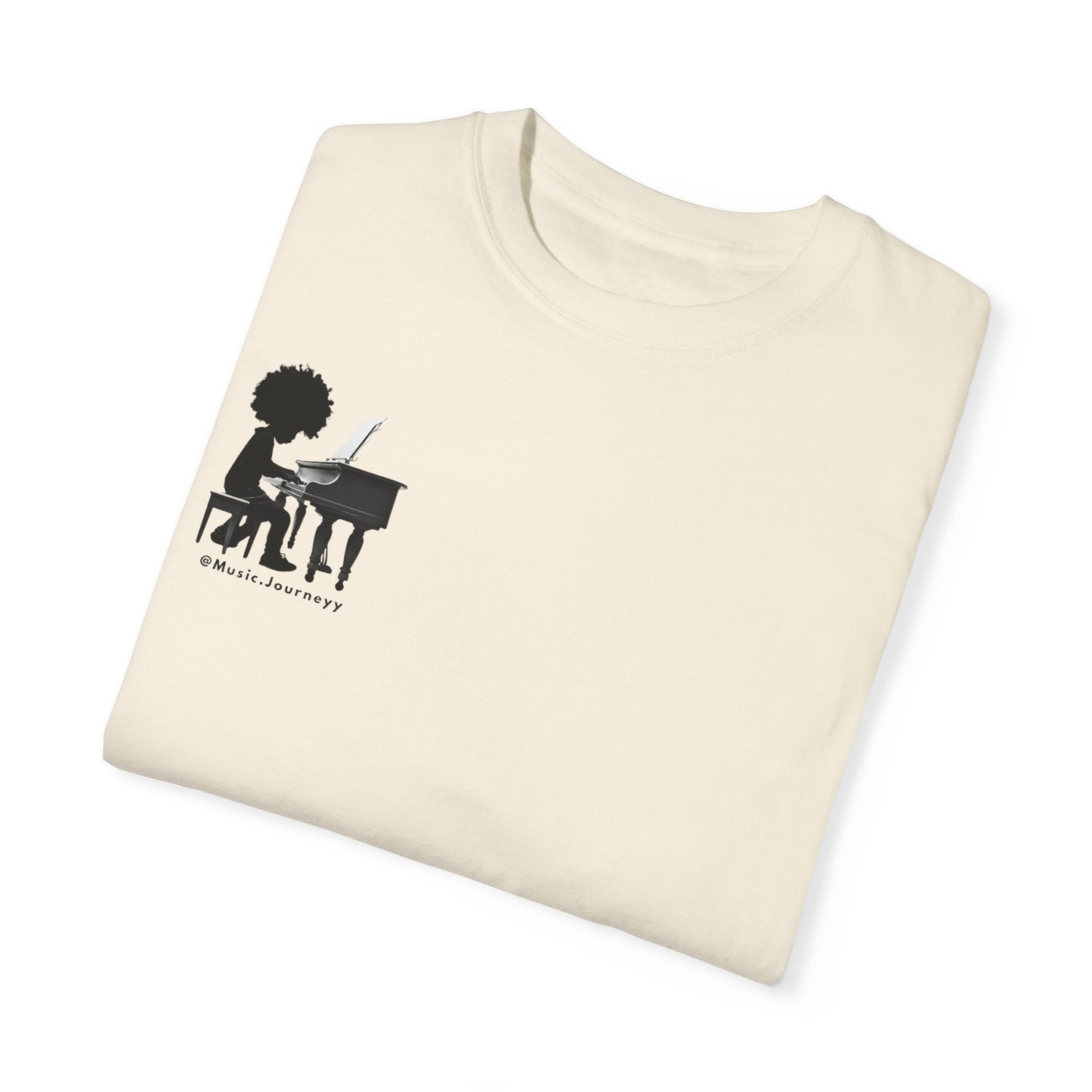 Musical Vibes Unisex Garment-Dyed T-Shirt - Perfect for Musicians & Music Lovers