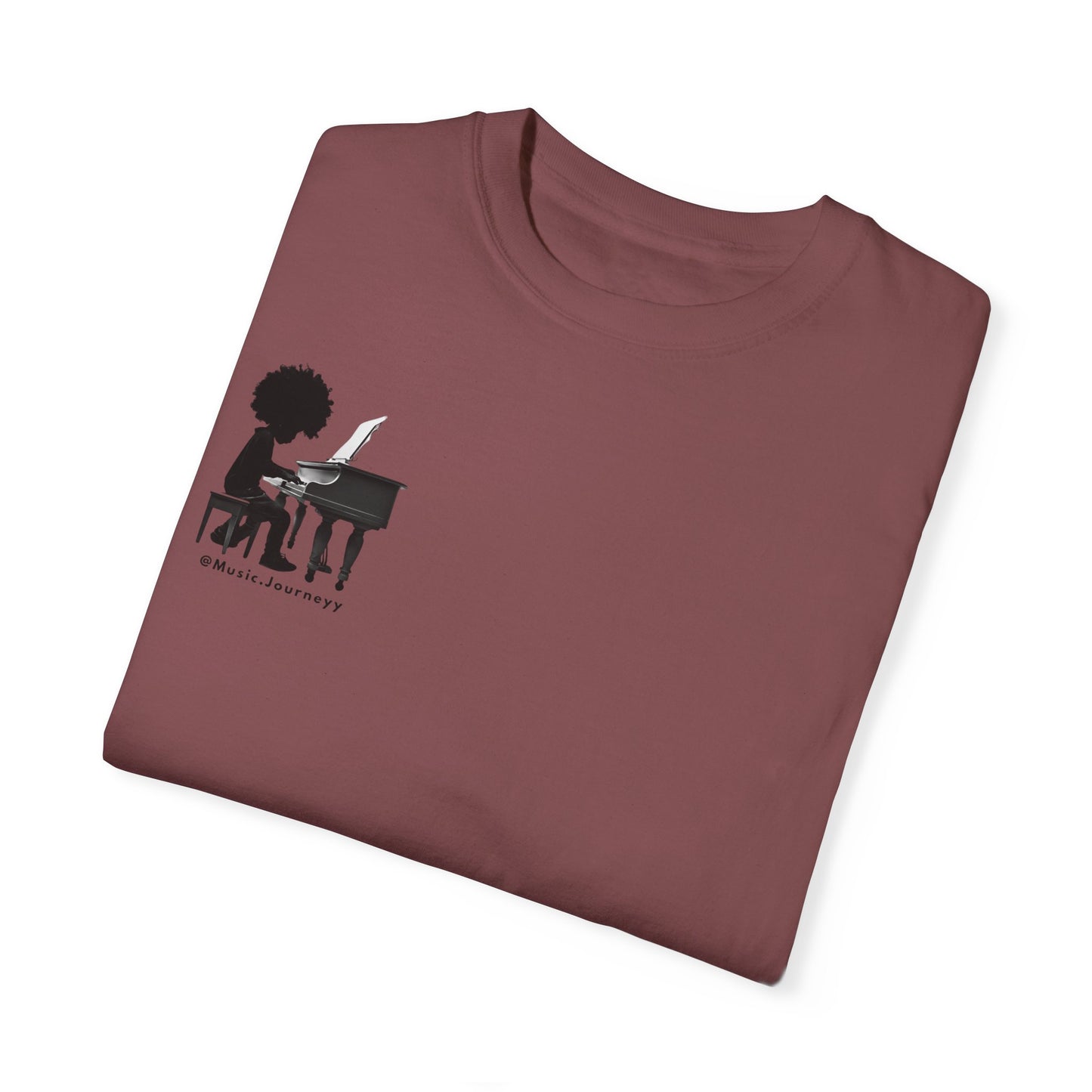 Musical Vibes Unisex Garment-Dyed T-Shirt - Perfect for Musicians & Music Lovers