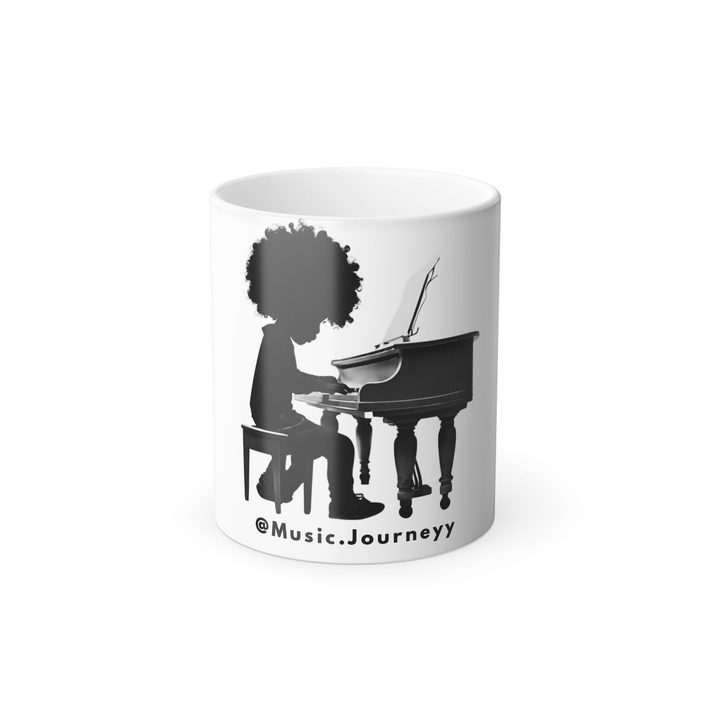 Color Morphing Mug - Music.Journeyy Mug for Music Lovers