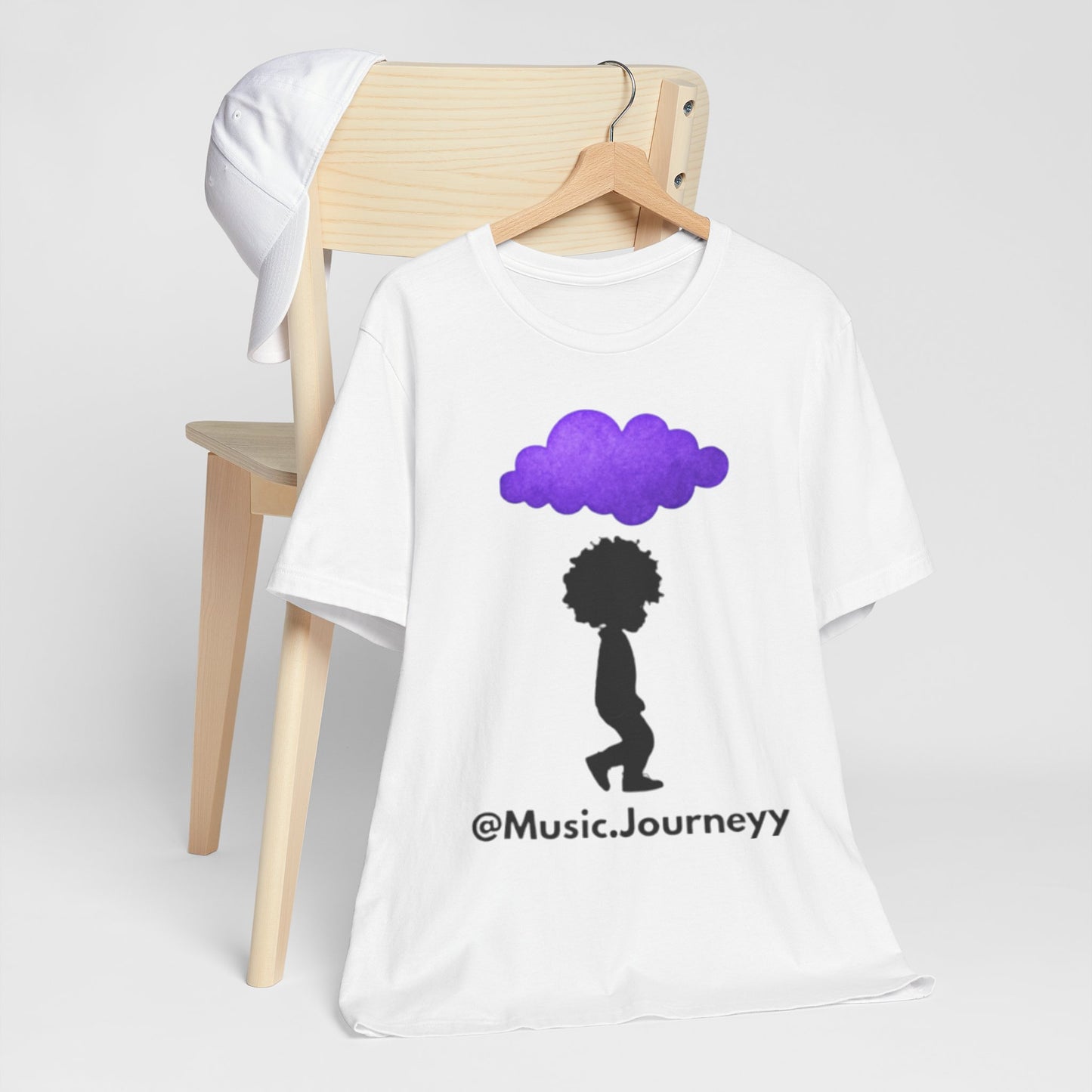 Purple Cloud Design (Paradise)- Unisex Tee - Embrace Your Creative Vibe