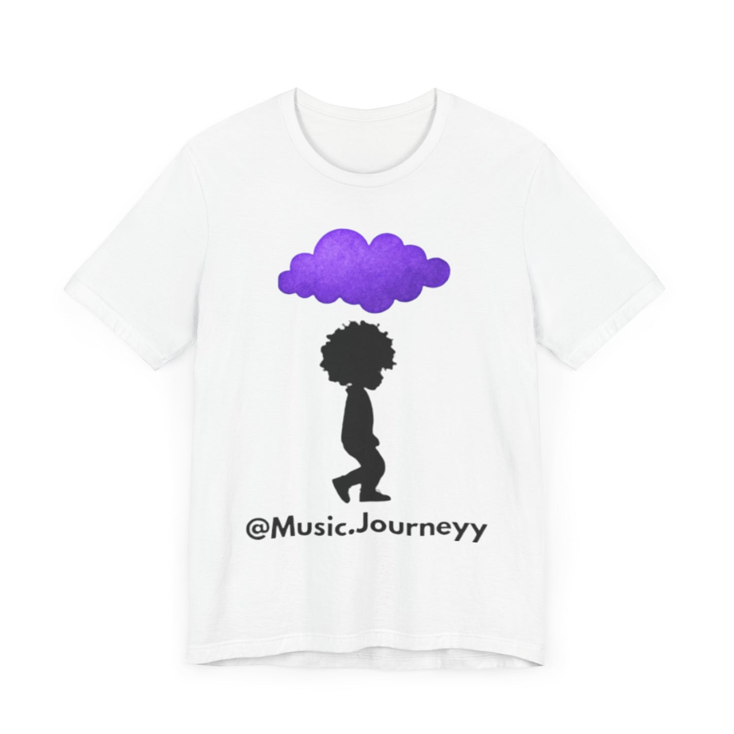 Purple Cloud Design (Paradise)- Unisex Tee - Embrace Your Creative Vibe