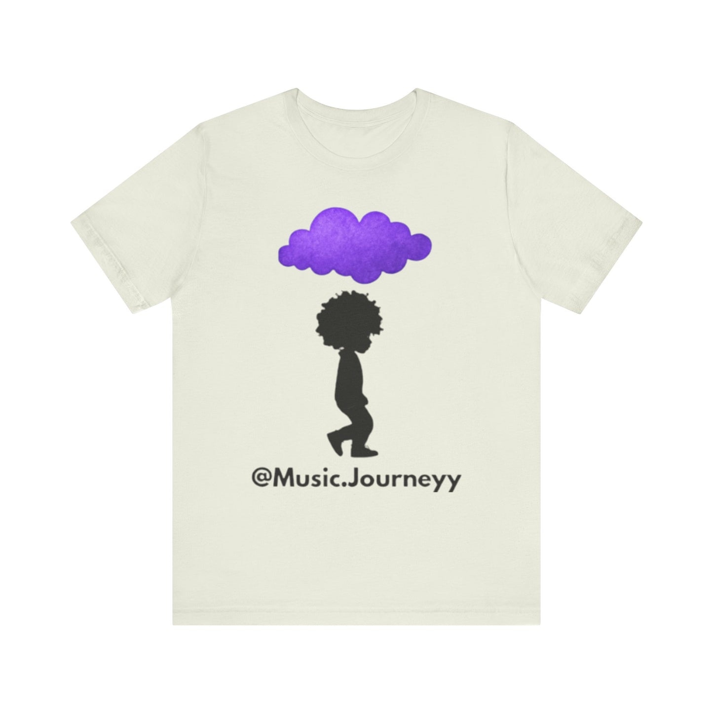 Purple Cloud Design (Paradise)- Unisex Tee - Embrace Your Creative Vibe