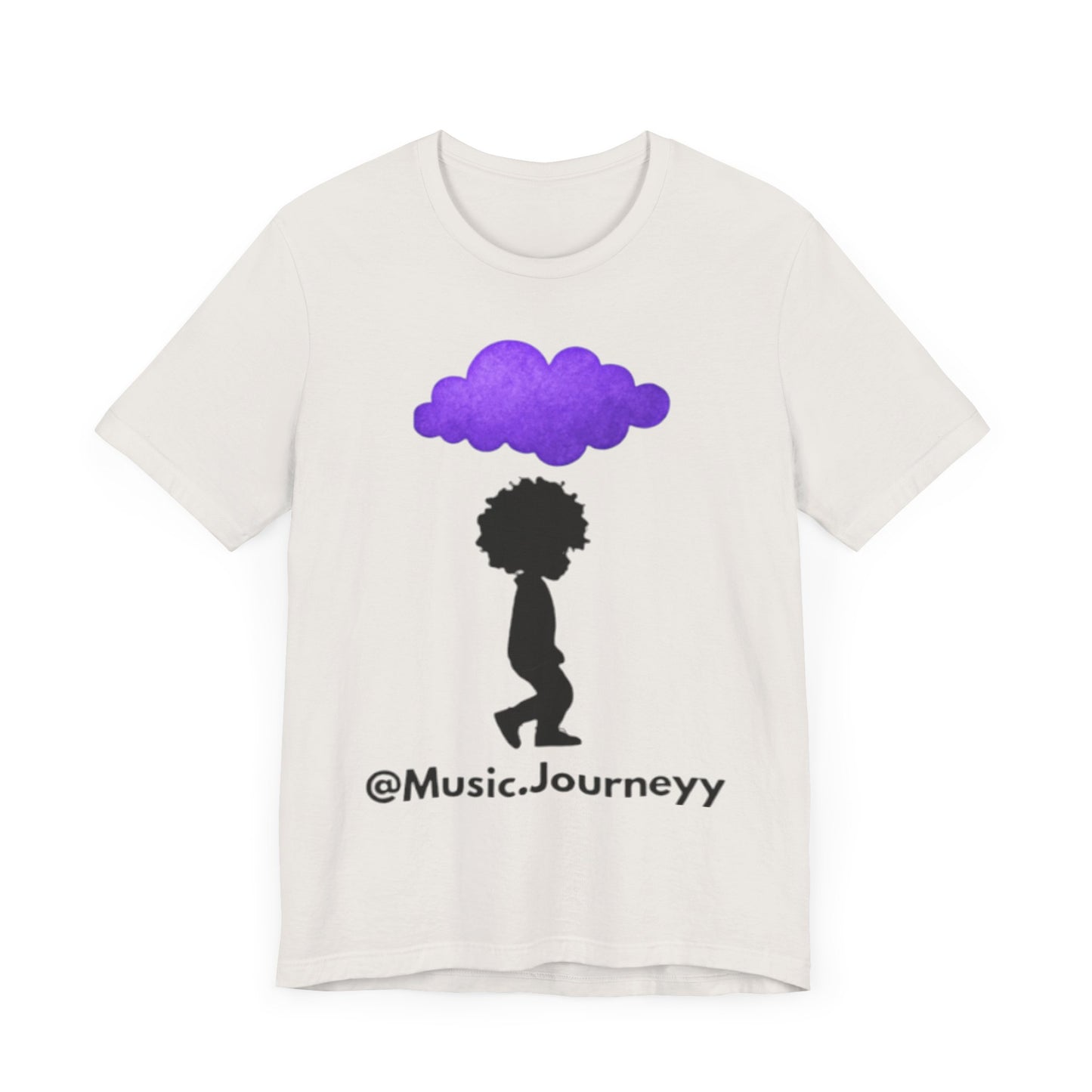 Purple Cloud Design (Paradise)- Unisex Tee - Embrace Your Creative Vibe