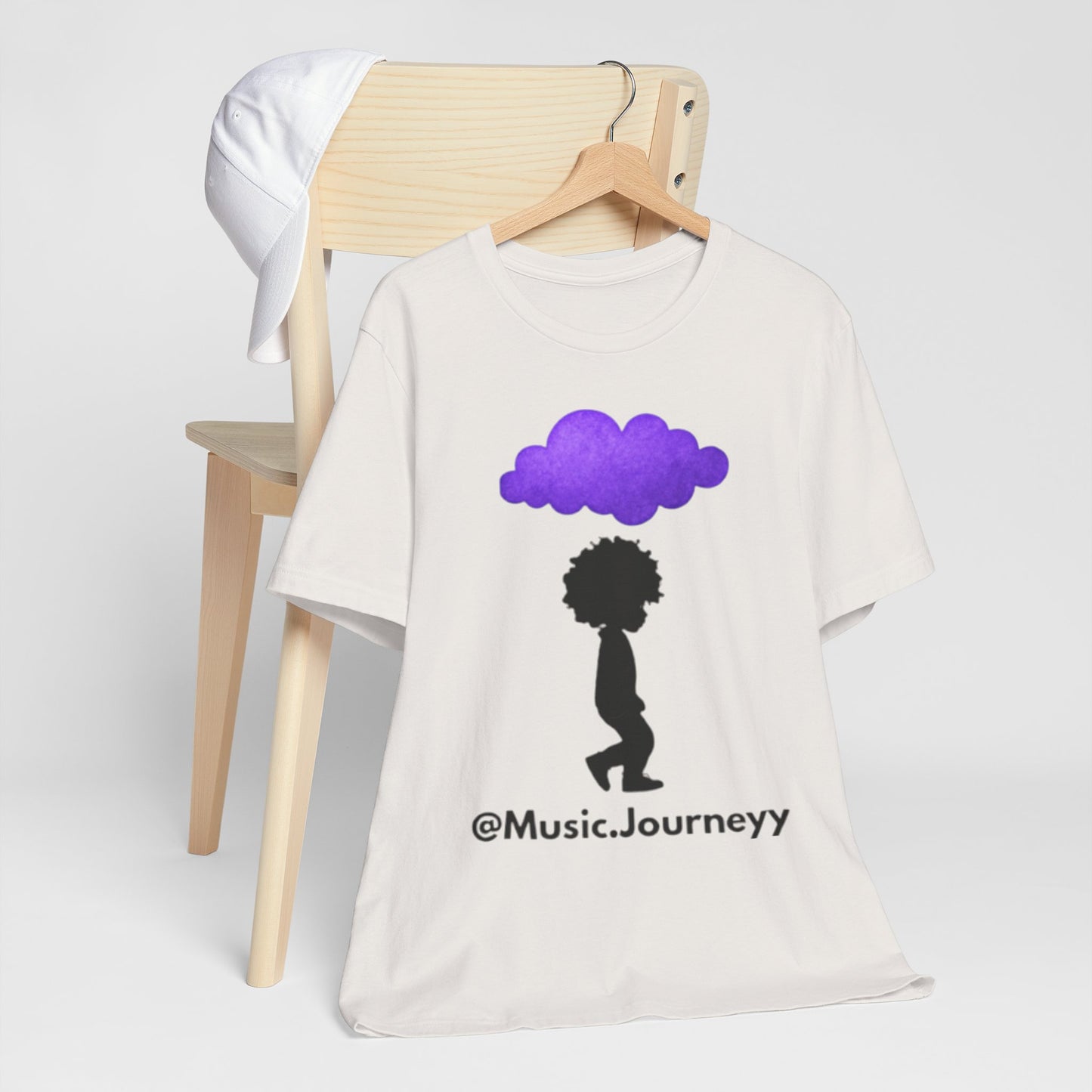 Purple Cloud Design (Paradise)- Unisex Tee - Embrace Your Creative Vibe