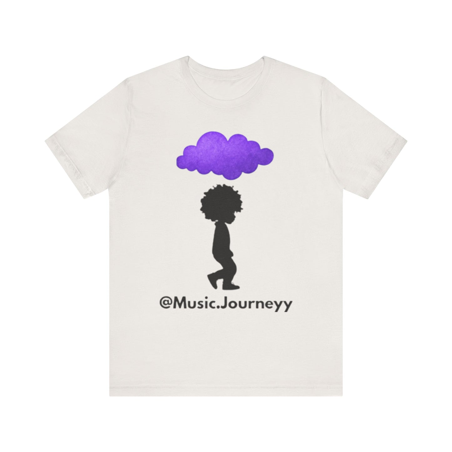 Purple Cloud Design (Paradise)- Unisex Tee - Embrace Your Creative Vibe