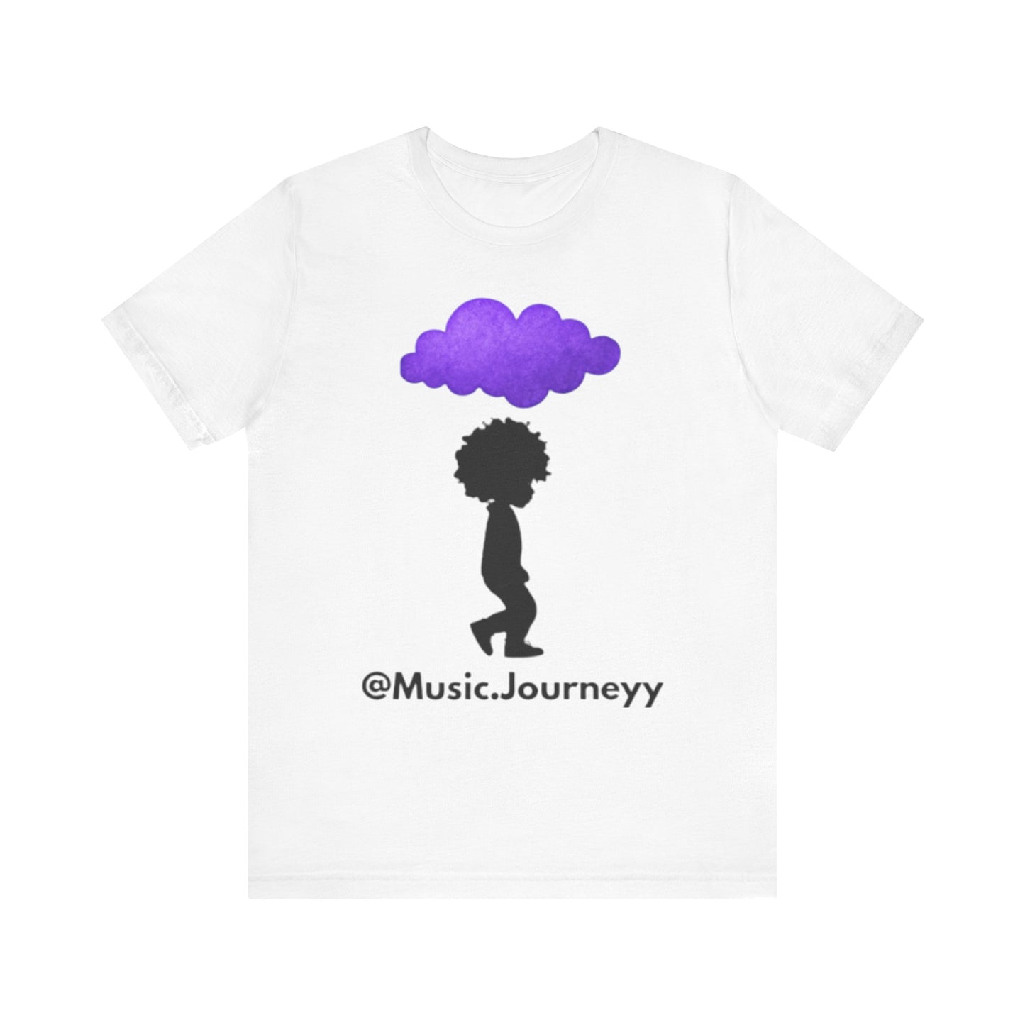 Purple Cloud Design (Paradise)- Unisex Tee - Embrace Your Creative Vibe