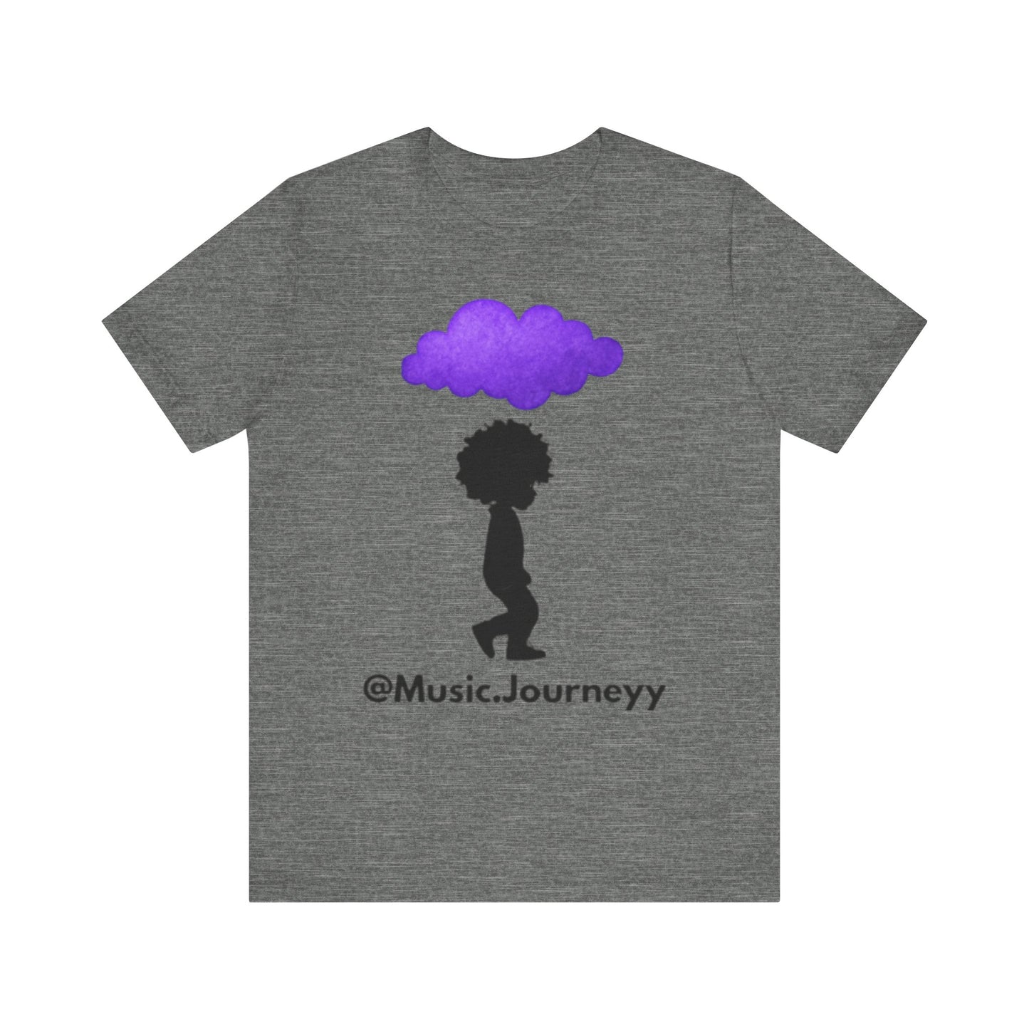 Purple Cloud Design (Paradise)- Unisex Tee - Embrace Your Creative Vibe