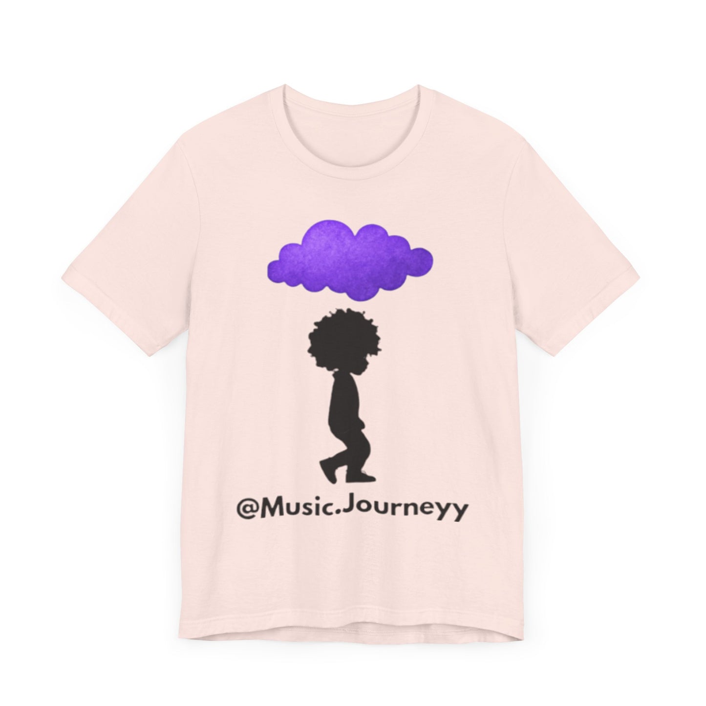 Purple Cloud Design (Paradise)- Unisex Tee - Embrace Your Creative Vibe